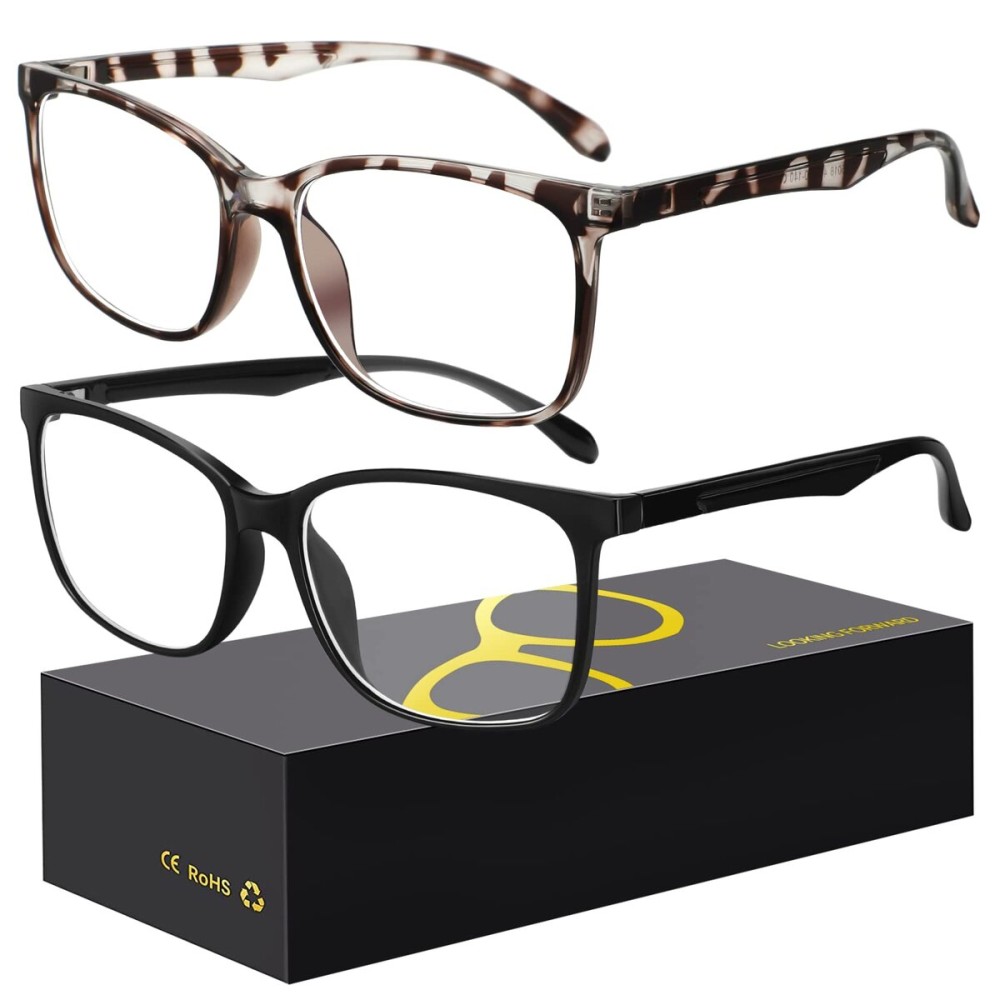 hunsquer Blue Light Glasses for Women Blue Light Blocking Glasses Men Computer Gaming Blue Screen Glasses Mens Blue Light Blocker Glasses