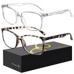 hunsquer Blue Light Glasses for Women Blue Light Blocking Glasses Men Computer Gaming Blue Screen Glasses Mens Blue Light Blocker Glasses