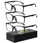 hunsquer Blue Light Glasses for Women Blue Light Blocking Glasses Men Computer Gaming Blue Screen Glasses Mens Blue Light Blocker Glasses