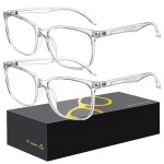 hunsquer Blue Light Glasses for Women Blue Light Blocking Glasses Men Computer Gaming Blue Screen Glasses Mens Blue Light Blocker Glasses