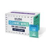 Ultra Clarity Powered by Nano Magic Lens Cleaner for Eyeglasses and Screens 210 Pack | Optical Grade Pre Moistened Nonabrasive Sheets for Coated Eyeglasses, Sunglasses, Goggles, Optics