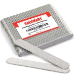 Professional Disposable Zebra Nail Files 100/180 Grit 5 Double Sided Emery Board Manicure Pedicure Tools 50Pcs