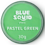 Blue Squid Face Paint Water Based Single Cake Professional Face Paint & Body Paint - Water Activated, Kids Adults Face Painting for Costume, Halloween Makeup, Cosplay - Pastel Green Face Paint 30g