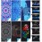 6 Pack Lightweight Thin Beach Towel Oversized 71x32 Big Extra Large Microfiber Sand Free Towels for Adult Quick Dry Travel Camping Beach Accessories Gift Sea Turtle Tie Dye Mandala Elephant Skull