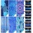 6 Pack Lightweight Thin Beach Towel Oversized 71x32 Big Extra Large Microfiber Sand Free Towels for Adult Quick Dry Travel Camping Beach Accessories Gift Sea Turtle Mandala Tie Dye Stripe Laguna