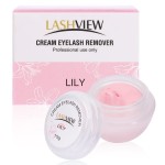 LASHVIEW Eyelash Extension Remover Cream, Special Lily Flavor Cream, Professional Eyelash Extensions Remover for Salon(Lily 0.51fl.oz/15ml)