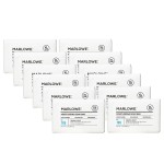 MARLOWE. No. 105 Bar Soap for Men 7 oz (12 Bars) Moisturizing Body Soap, Nourishing & Refreshing with Natural Extracts, Shea Butter, Olive Oil & Green Tea Extracts, Original Sage & Fir Scent