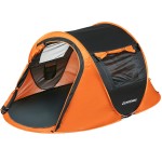 EchoSmile Instant Pop Up Camping Tent, 2/4/6 Person, Easy Setup Tent, Water Resistant Dome, Portable with Carry Bag