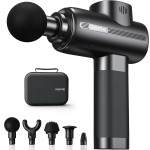 RENPHO Thermacool Massage Gun Deep Tissue with Heat and Cold Head, Christmas Gifts, Back Massager, Muscle Massager with Carry Case, Percussion Body Muscle Masajeador for Men Women Athletes