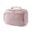 BAGSMART Travel Toiletry Bag, Large Wide-open Travel Bag for Toiletries, Makeup Cosmetic Travel Bag with Handle, Pink-M
