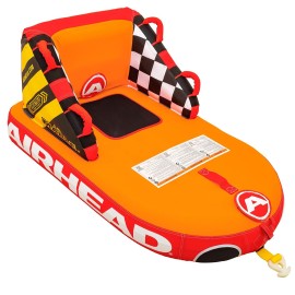 AIRHEAD Lil\' Mable, Towable Tube, 1 Rider, Orange
