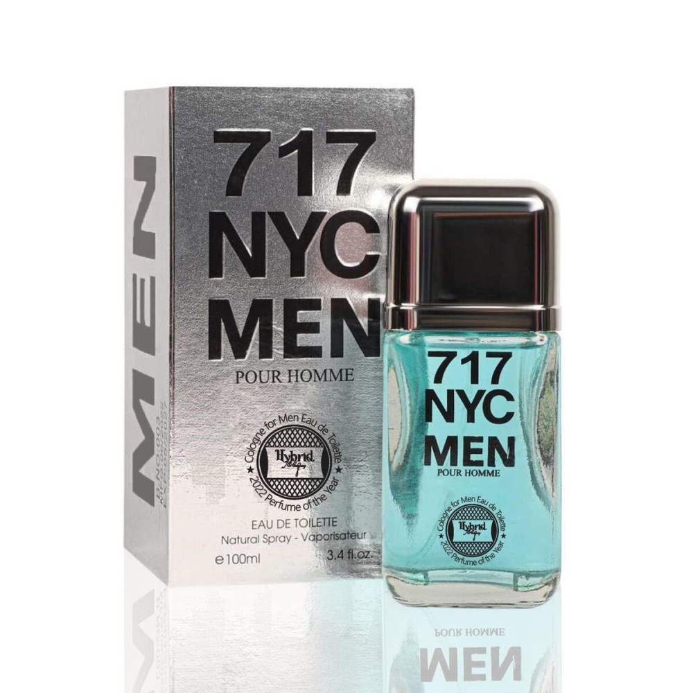 Hybrid & Company 717 NYC for Ceo Mens Classic Scent Perfume Eau De Toilette Spray 100 ML