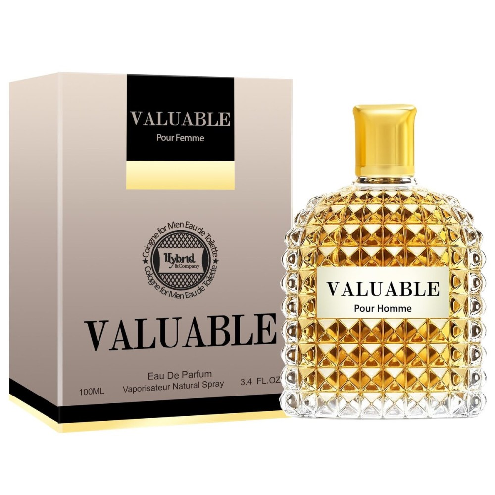 Hybrid & Company Valentine Pour Homme for Ceo Mens Classic Scent Perfume Eau De Toilette Spray 100 ML