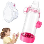 Ramixi Inhaler Spacer for Adult and Kids NESSI OTC SPACER (Pink/Kids)