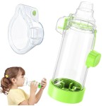 Ramixi Inhaler Spacer for Adult and Kids NESSI OTC SPACER (Green/Kids)