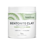 Calcium Bentonite Clay Food Grade Powder 1 Lb - Pharmaceutical | Natural Heavy Metal Detox & Pore Cleansing | Indian Healing | DIY Hair & Facial Mask | Toothpaste, Deo, Bath & Foot Soak