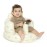 Mink Inflatable Baby Seat for Babies 3+ Months,Infant Floor Seats for Sitting Up,Portable Blow Up Baby Chair with Built in Air Pump, Ideal for Sitting Up and Learning to Play