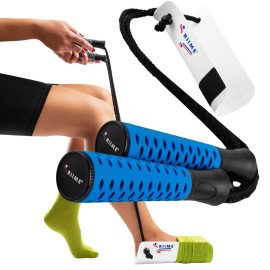 Sock Aid Premium-Easy to Use-Sock Aids for Putting On Socks-Assistant Device No Bending-Hip Kit-Disability Aids for Elderly & Pregnant-Sock Helpers for Seniors with Arthritis-Sciatica