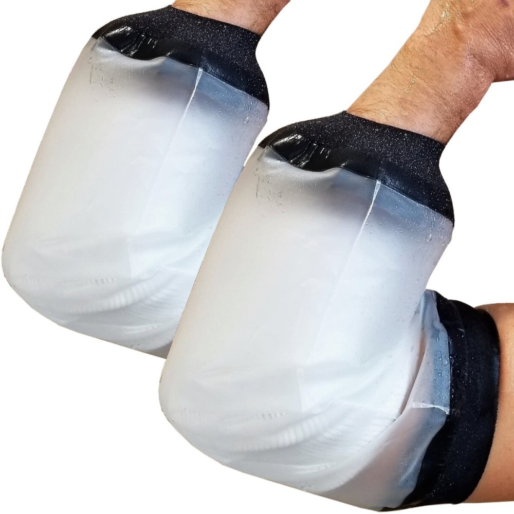 FIGHTECH PICC Line Shower Cover | Available in 3 Sizes | Reusable IV & PICC Line Sleeve | Waterproof Cast Cover for Elbow | picc Line Covers for Upper Arm (2 PACK, Weight: 170-250 pounds)