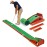 Perfect Practice Compact Golf Putting Mat - 8ft Portable Putting Green, Indoor & Outdoor Practice, with Ball Return - Golf Training Aid for Home, Office, Backyard - Golfing Gifts for Men