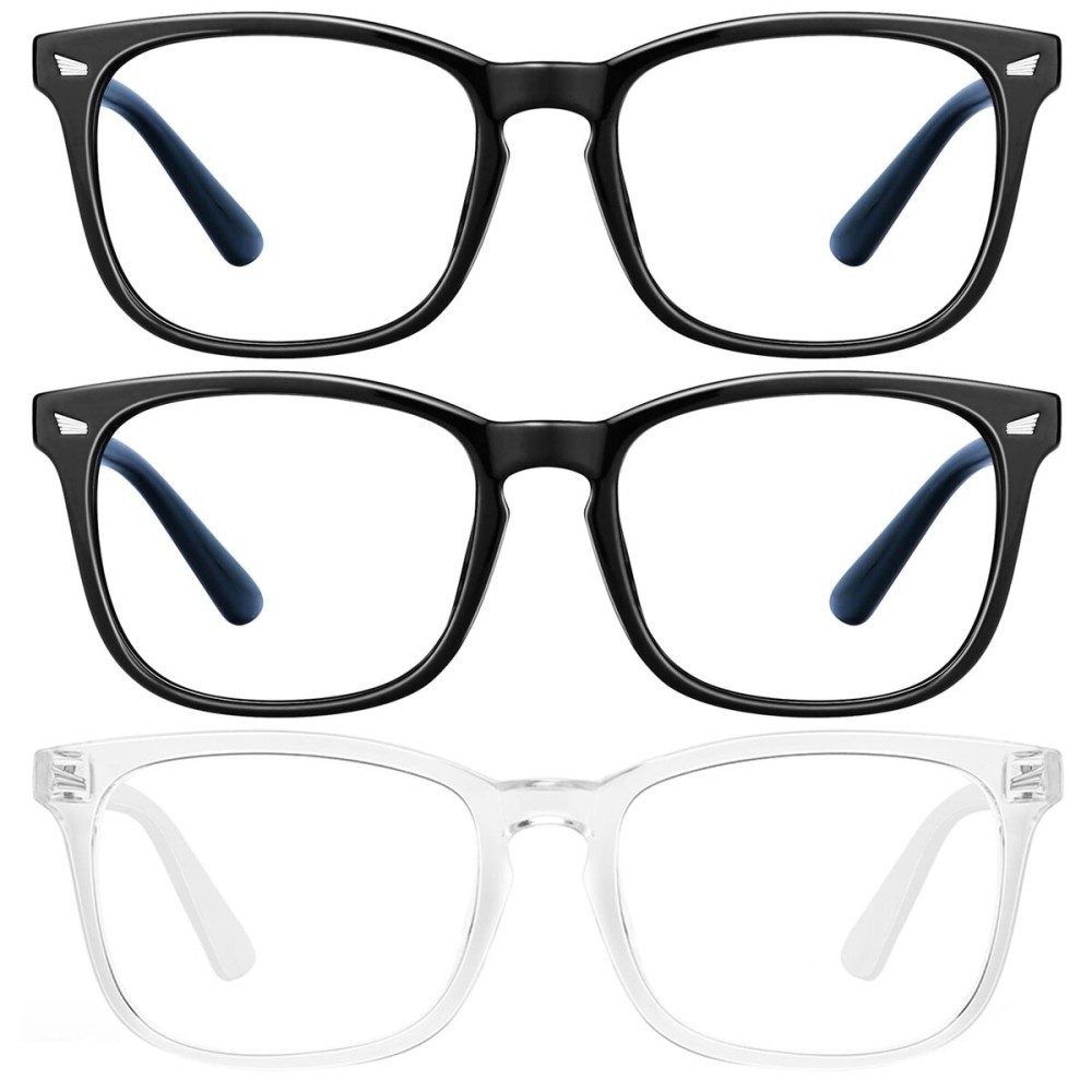 hunsquer Blue Light Glasses for Woman/Men Computer Blue Light Glasses