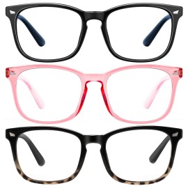 hunsquer Blue Light Glasses for Woman/Men Computer Blue Light Glasses