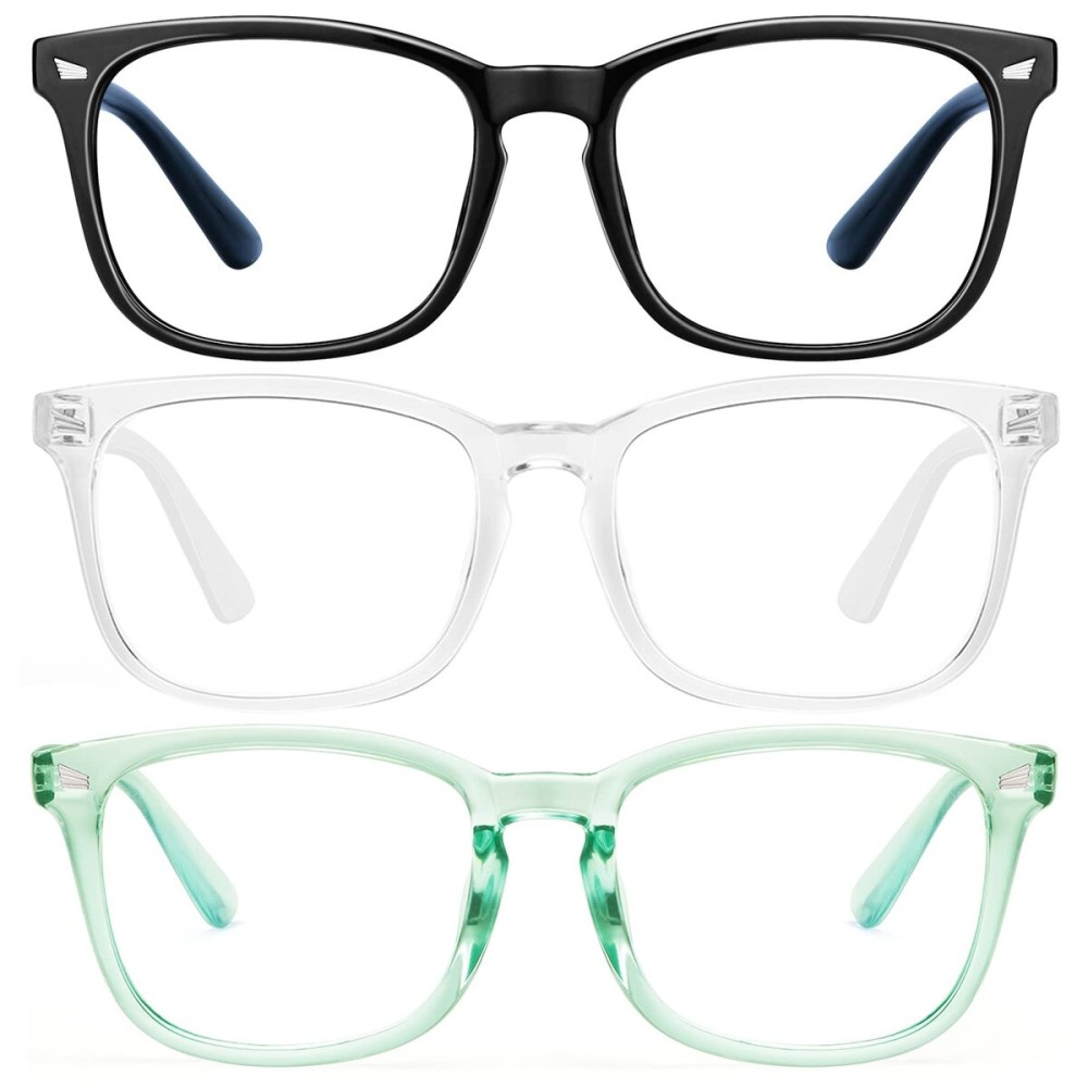 hunsquer Blue Light Glasses for Woman/Men Computer Blue Light Glasses