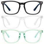 hunsquer Blue Light Glasses for Woman/Men Computer Blue Light Glasses