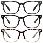 hunsquer Blue Light Glasses for Woman/Men Computer Blue Light Glasses