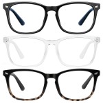 hunsquer Blue Light Glasses for Woman/Men Computer Blue Light Glasses