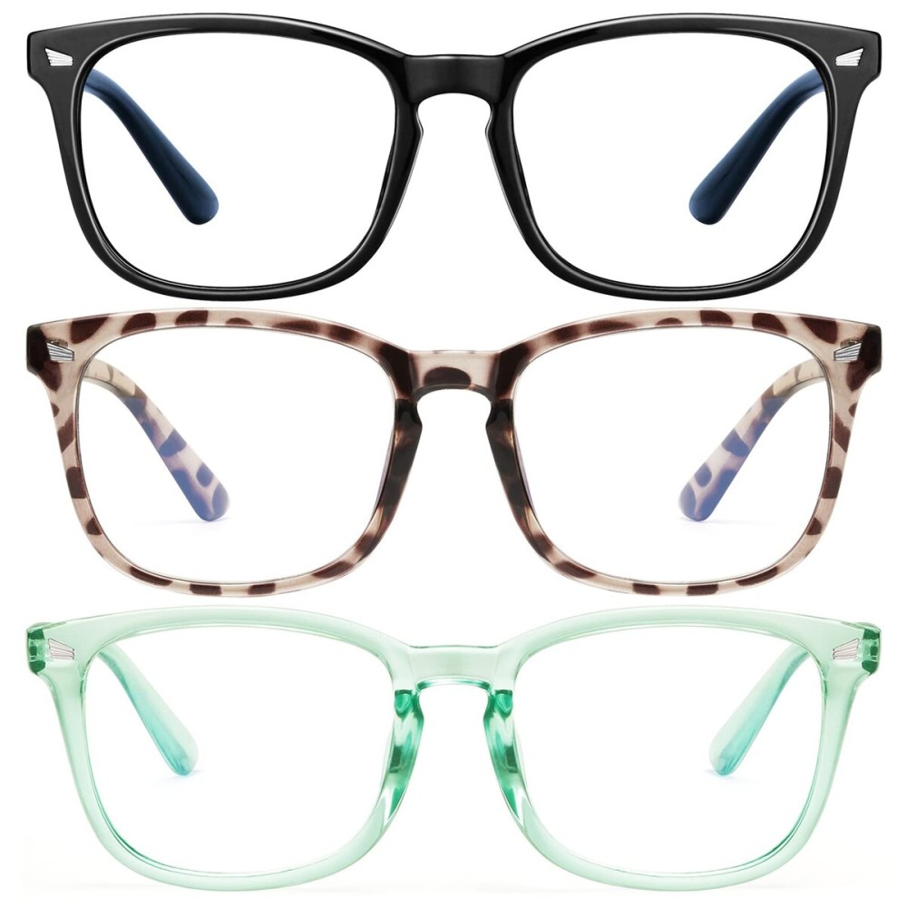 hunsquer Blue Light Glasses for Woman/Men Computer Blue Light Glasses