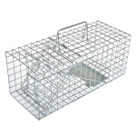 Anyhall Squirrel Trap Heavy Duty Humane Live Animal Cage Trap (No Assembly Required) - 17 x 7 x 7
