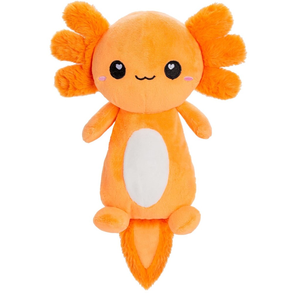 Axolotl Microwavable Unscented Heating Pad for Women and Kids- Cute Soft Cozy Pillow Plush Heatable Warm Stuffed Animals - Kawaii Hot and Cold Plushie Food Toy - Axolotl Gifts for Girls and Boys