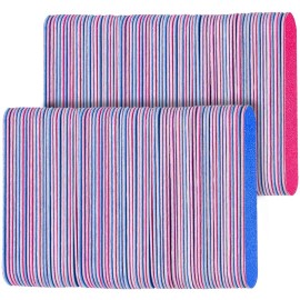 KISEER Mini Nail Files Bulk, 200 Pcs Disposable Double Sided Emery Boards Travel Size for Men, Women, Kids (3.3 Inch)