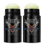 2pack Tattoo Aftercare Butter Balm, 2.6 oz, Old & New Tattoo Moisturizer Healing Brightener for Color Enhance, Natural Tattoo Cream