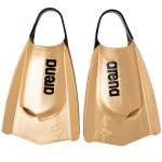 Arena Unisex Adult 50th Anniversary Powerfin Pro II Training Fins for Swimming Silicone Short Blade Open Heel Left/Right Custom Design, Size 7.5-9