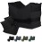 Twod Outdoor Shooting Rest Bags - Target Sports Bench Rest with Front & Rear Support SandBag Stand Holders for Gun Rifle Shooting Hunting Photography - Black