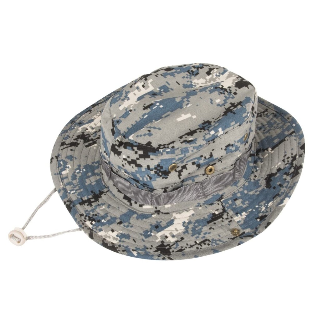 Sun Hats for Men Women Bucket Hat UPF 50+ Boonie Hat Foldable UV Protection Hiking Beach Fishing Summer Safari(1pack-Blue-1)