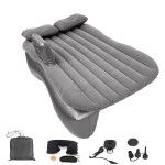 Onirii Inflatable Car Air Mattress Back Seat Bed with Air Pump,53 x 32.6 Portable Thickened Car Travel Camping Sleeping Air Mattress Blow Up Bed for Small Car Universal SUV