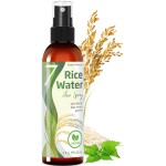 Seven Minerals, NEW Fermented Rice Water for Hair Growth - Blended with Nettle, Aloe Vera & Jasmine - Vegan Non-Greasy Rice Water Spray - Thicker, Longer, Softer Hair for Women & Men (4 fl oz)
