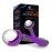 PRIME Fitness Cold Massage Roller Ball | Cold Therapy | Ice Roller Ball with Handle | cryo Stick | Relieve Muscle Pain (Purple)