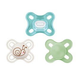 MAM Pacifier Newborn Variety Pack (1 Comfort, 1 Perfect Start, 1 Newborn Original Start) Best Pacifier for Breastfed Babies, 0-3 Months, Unisex, 3-Pack