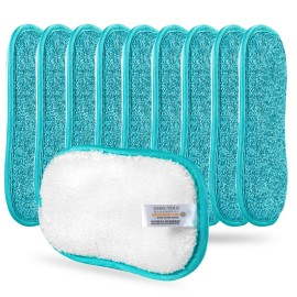 10 Pack Kitchen Dish Sponges Scrubber Non-Scratch Multi-Purpose Dishcloths, Sponge Along with Heavy Duty Scouring Power - Effortless Cleaning of Dishes, Pots and Pans