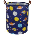 ESSME Kids Laundry Basket,Boys Hamper Waterproof Kids Hampers for Boy Space Room Decor, Nursery Hamper,Toy Storage Baskets,Gift Baskets,(Space)