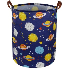 ESSME Kids Laundry Basket,Boys Hamper Waterproof Kids Hampers for Boy Space Room Decor, Nursery Hamper,Toy Storage Baskets,Gift Baskets,(Space)