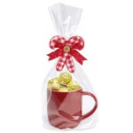 Morepack Flat Bottom Cellophane Bags,100 Pcs 7x3x12 Inches Clear Cello Bags Flat Bottom Cellophane Treat Bags for Cookie (No Side Gusset)