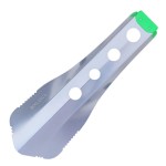 BoglerCo Ultralight Backpacking Trowel, 0.48 oz (13.5g) Neon Green