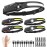 WopkDupk Rechargeable Headlamp 5PCS, 230 Wide Beam Head Lamp, Motion Sensor LED Headlamp Flashlight, 5Mode Headlamps for Adults, Bright Head Lights for Forehead, Hard Hat Headlight