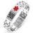 Theluckytag Upgraded Medical Bracelets Men Women with QR Code Medical Alert ID Bracelets - Titanium Steel Wristband Fits Wrists Up 8\'\'-10\'\' - More Space Custom Emergency ID Info