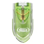 Ezy Dose Pill Cutter with Safety Shield, Safely Cut Pills and Vitamins, Pill Splitter, Retractable Blade Guard, Green